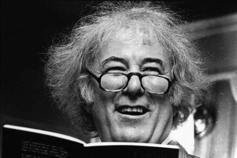 File photo of the Irish poet Seamus Heaney. Heaney, whose lyrical works portray the pain of sectarian strife and the joy of growing up in a Roman Catholic farming family. (AP)