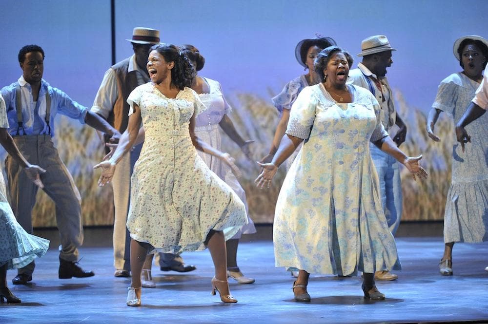Audra McDonald and the cast of &quot;The Gershwins&#039; Porgy and Bess&quot; at the 2012 Tony Awards.