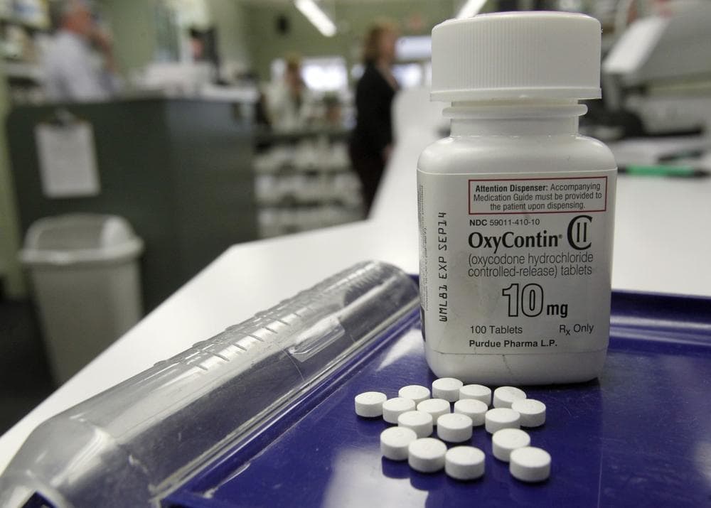 OxyContin pills at a pharmacy in Montpelier, Vt. (AP/Toby Talbot)