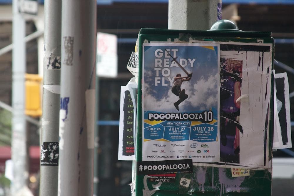 The Pogopalooza 10 poster, featuring Tone Staubs. (Whitney Jones/Only A Game)