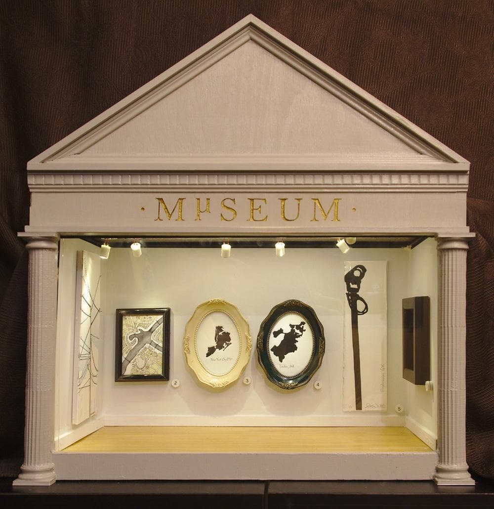 The neo-classical façade of the Mµseum—or &quot;Micro Museum&quot;—opening in Somerville. (Courtesy photo)