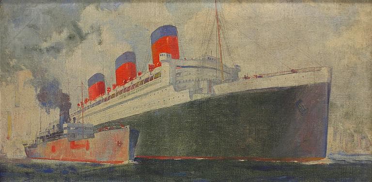 The Queen Mary. Estimated restoration cost $7,000 to $9,000. (Frederick Leonard King)