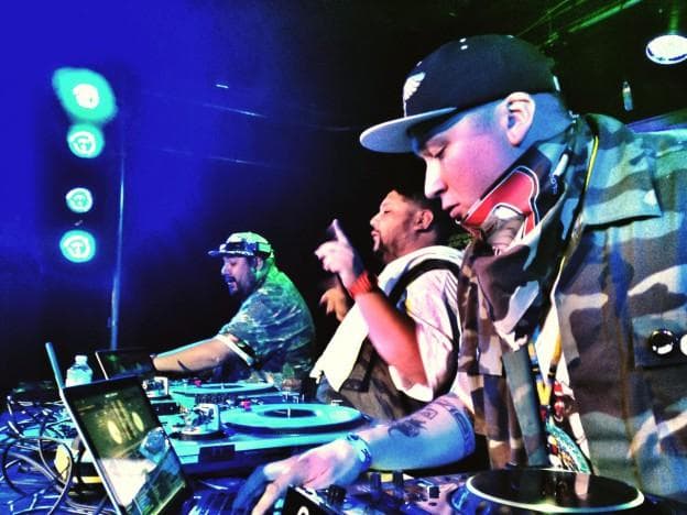 Members of the First Nations trio of deejays, A Tribe Called Red. (A Tribe Called Red)