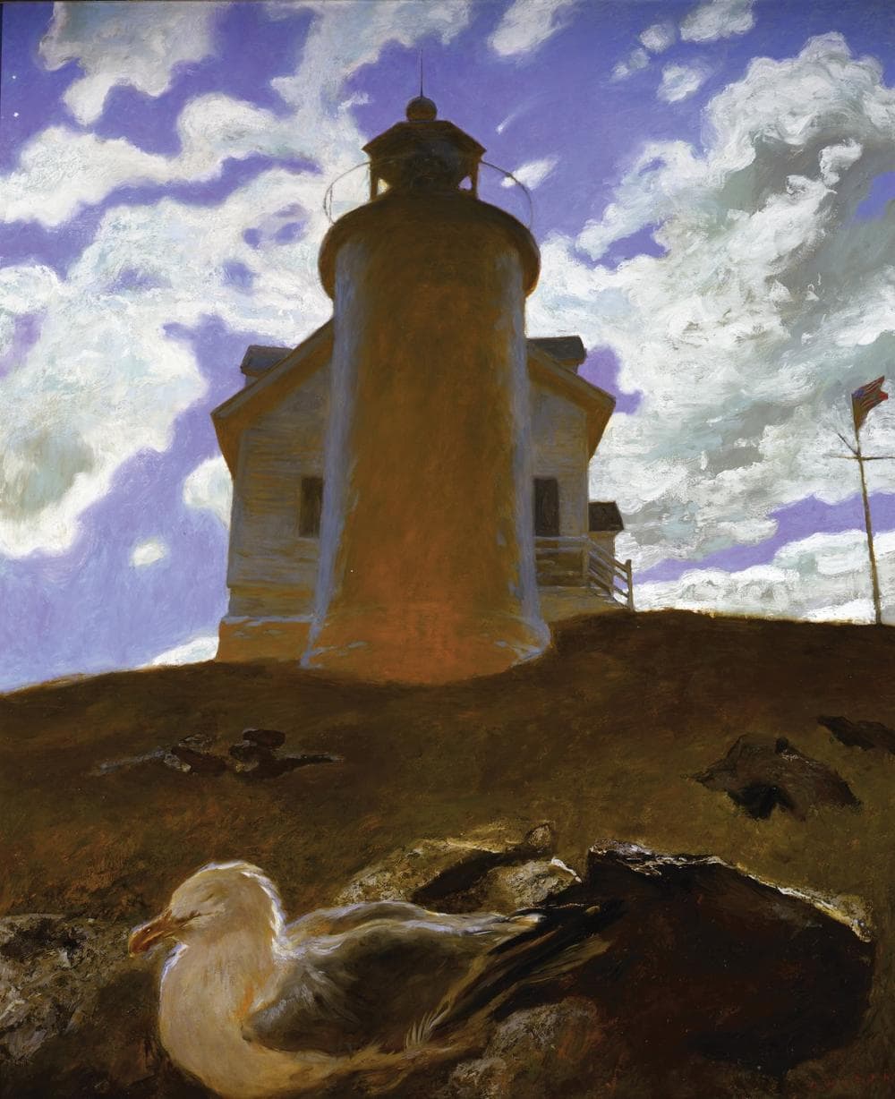 Jamie Wyeth, Comet, 1997, Oil on canvas, 48 x 40 inches.  Private Collector, New Hope, Pennsylvania, ©Jamie Wyeth