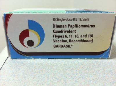Gardasil, the HPV vaccine (M. Misialek)