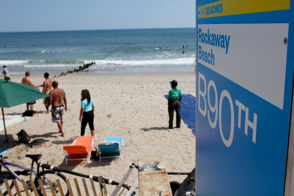  Rockaway Beach, a popular surf spots in Queens, New York. (Stephen Nessen/Only A Game)