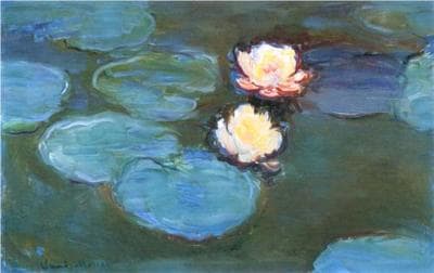 Monet water lilies (WikiPaintings)