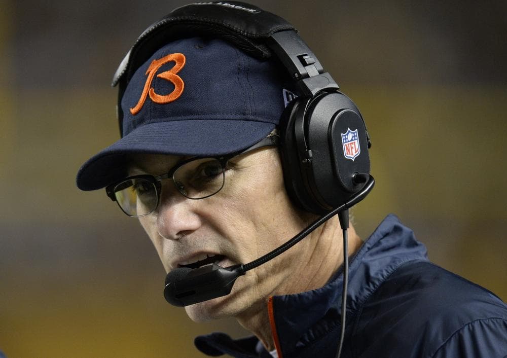 Marc Trestman head coach of the Chicago Bears. (Don Wright/AP)
