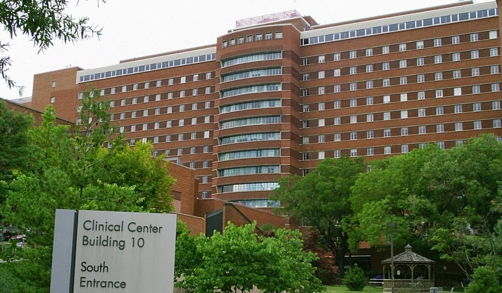 National Institutes of Health Clinical Center in Bethesda, Maryland. (Christopher Ziemnowicz/Wikimedia Commons)