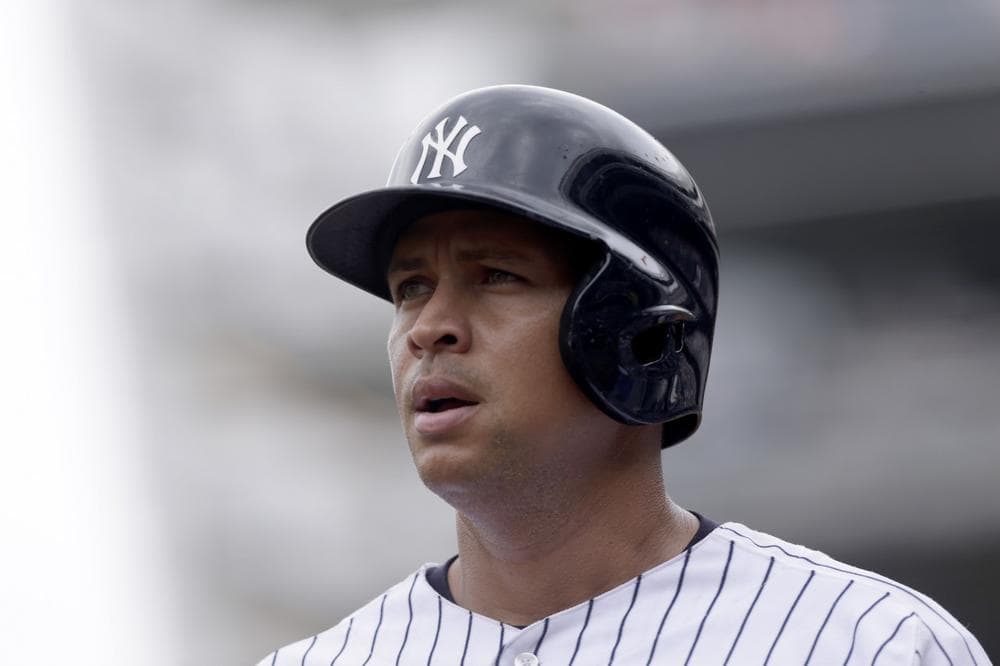 Did the MLB make a million dollar payout to keep ARod out of the pinstripes? (Seth Wenig/AP)