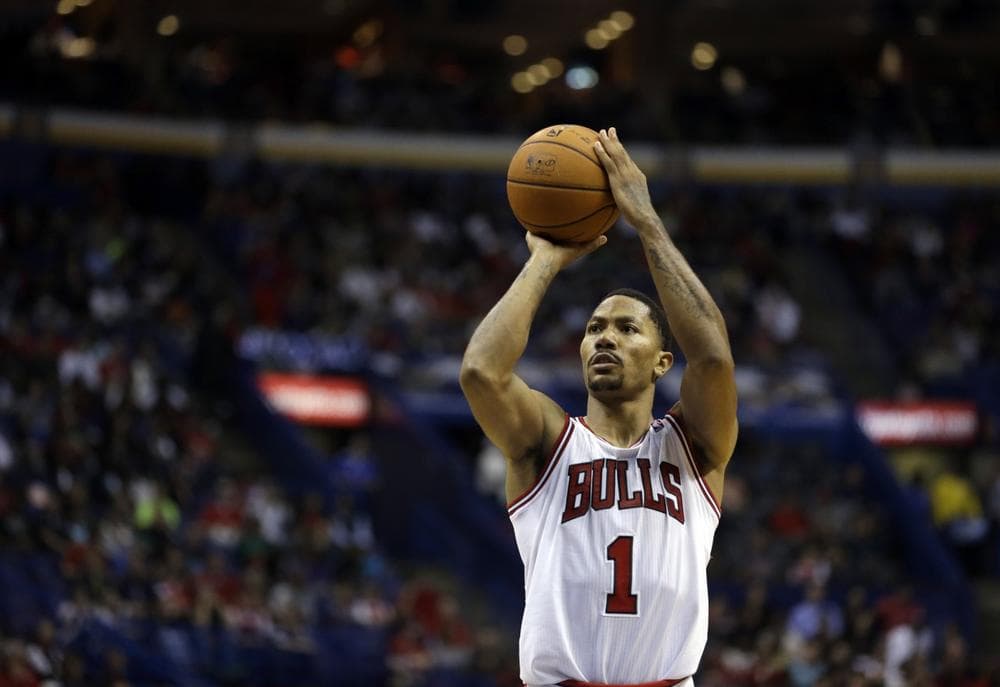 Derrick Rose is healthy and ready to elevate his game and take the Bulls to the next level. (Jeff Roberson/AP)