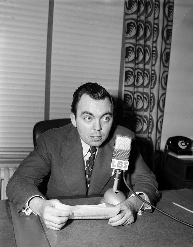 Gordon McLendon, President of the Liberty Broadcasting system, in 1952. (AP)