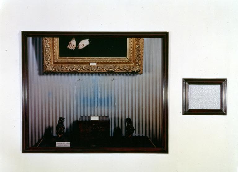 Last seen” (Manet, “Chez Tortoni”) 1991 (Courtesy Isabella Stewart Garnder Museum)