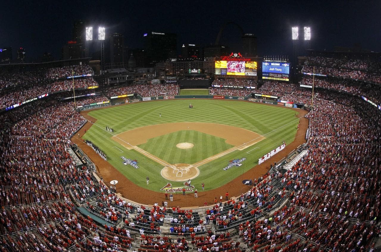 Packed play-off stadiums will soon be empty with the end of the baseball season. (Mark Humphrey/AP)