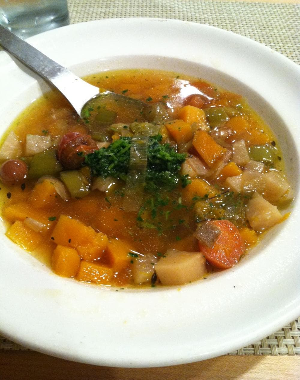 Kathy Gunst’s Roasted Fall Vegetable Soup (Kathy Gunst/Here &amp; Now)
