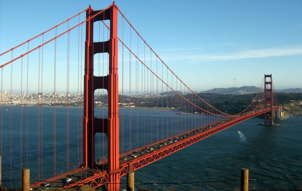 Last week, the board that oversees the Golden Gate Bridge in San Francisco approved $76 million to install steel suicide &quot;nets&quot; to prevent suicides. (wallyg/Flickr)