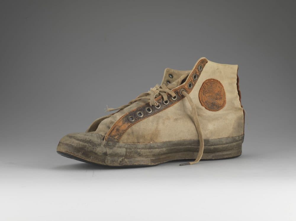 One of the original 1917 Converse All Stars. Chuck Taylor's name was added in 1932. (Courtesy of Converse)