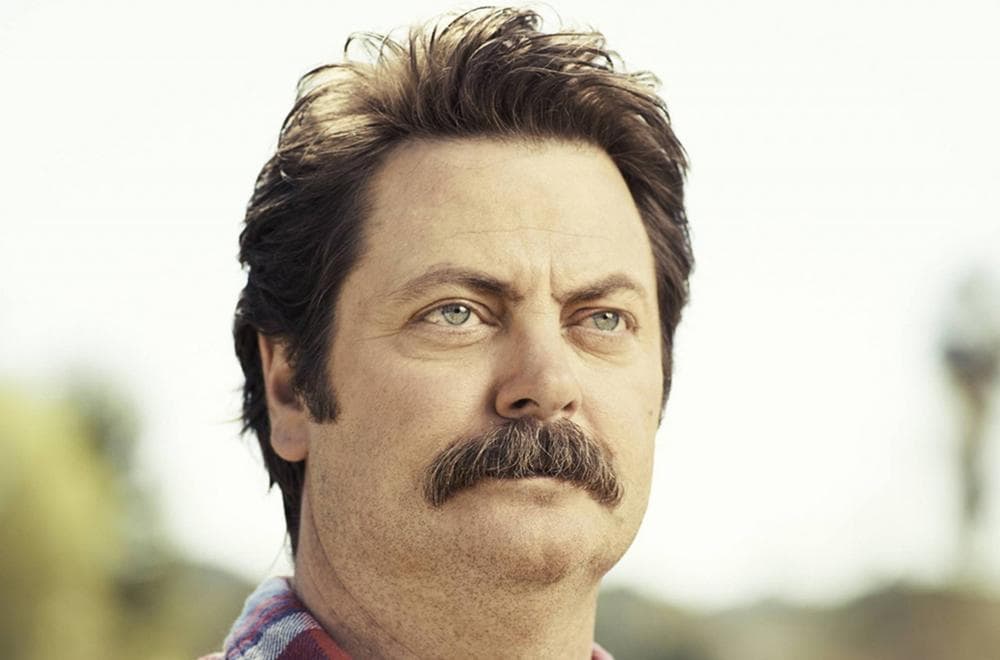 Actor Nick Offerman has been working for years, but he didn't gain a wide following until his surprisingly-successful role as the gruf, Libertarian-leaning Parks and Recreation Department Director on the NBC comedy, &quot;Parks and Recreation.&quot; Offerman's new book is &quot;Paddle Your Own Canoe: One Man's Fundamentals For Delicious Living.&quot; (Dutton)