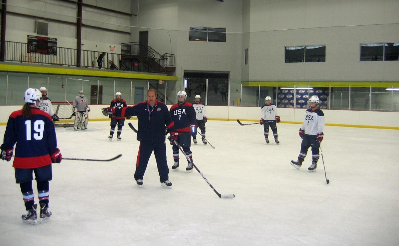 Pucci has been training with the U.S. National Team in Bedford, Mass. (Bill Littlefield/Only A Game)