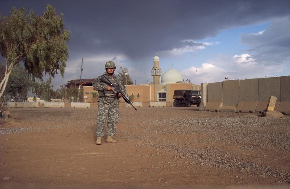Frank Medina, former Army Captain, is pictured while serving in Iraq. (Courtesy of Frank Medina)