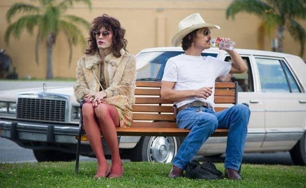 Actors Jared Leto and Matthew McConaughey are pictured in a scene from &quot;Dallas Buyers Club.&quot; (Focus Features)