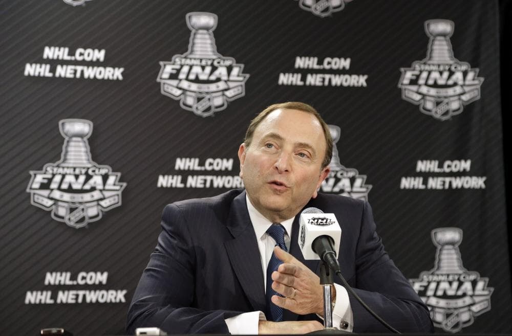 Commissioner Gary Bettman claims that the NHL has been ahead of the curve when it comes to handling the concussion crisis. (Nam Y. Huh/AP)