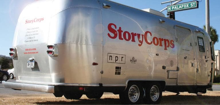 StoryCorps traveling recording studio. (storycorps.org)