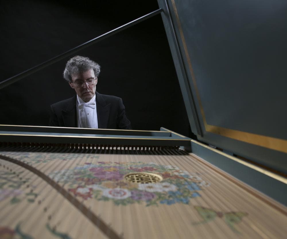 Martin Pearlman, conductor of Boston Baroque, plays the harpsichord. (Boston Baroque)