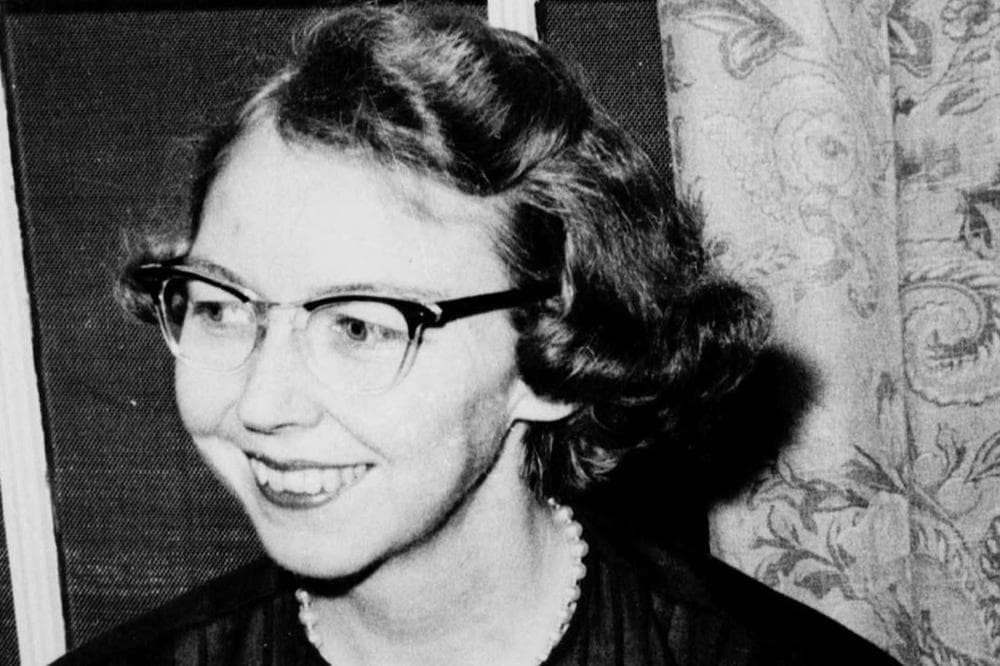 Author Flannery O'Connor in 1962. A recently discovered journal she wrote during her time at the University of Iowa in 1946 and 1947. (AP)