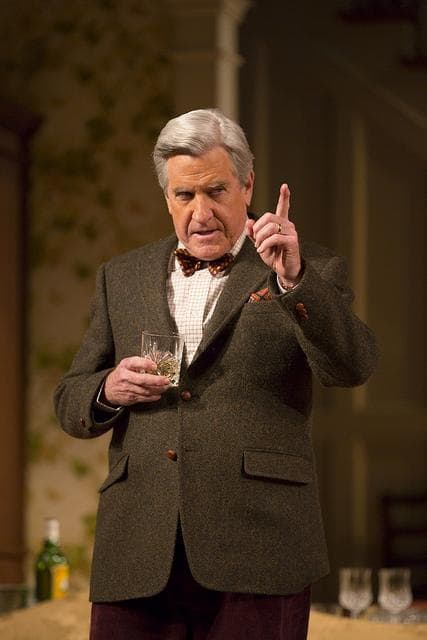 Richard Poe as Bradley in A. R. Gurney's &quot;The Cocktail Hour&quot; at the Huntington Theatre Company. (T. Charles Erickson)