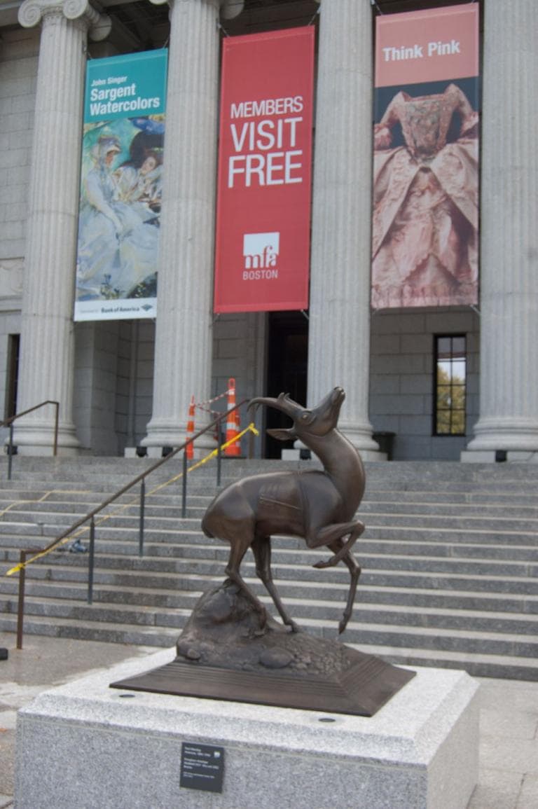 The Fenway side of the Museum of Fine Arts. (Greg Cook)