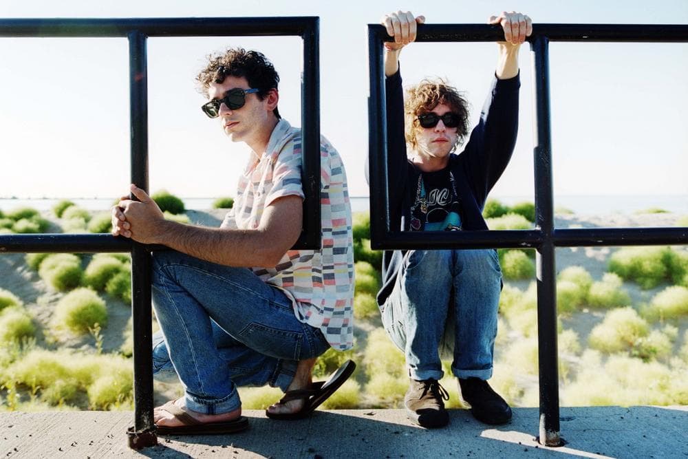Ben Goldwasser, left, and Andrew VanWyngarden, right, are the founders of MGMT. (Danny Clinch)