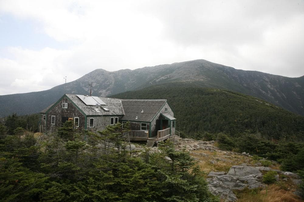 Greenleaf hut, where Elissa Ely rested after an &quot;agonizing&quot; hike in the White Mountains.  (Herb Swanson/Appalachian Mountain Club/AP)