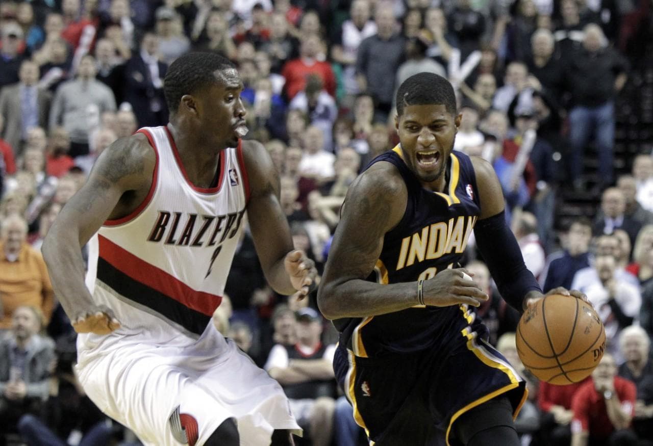 Paul George has put the Pacers on pace for a successful NBA season. (Don Ryan/AP)