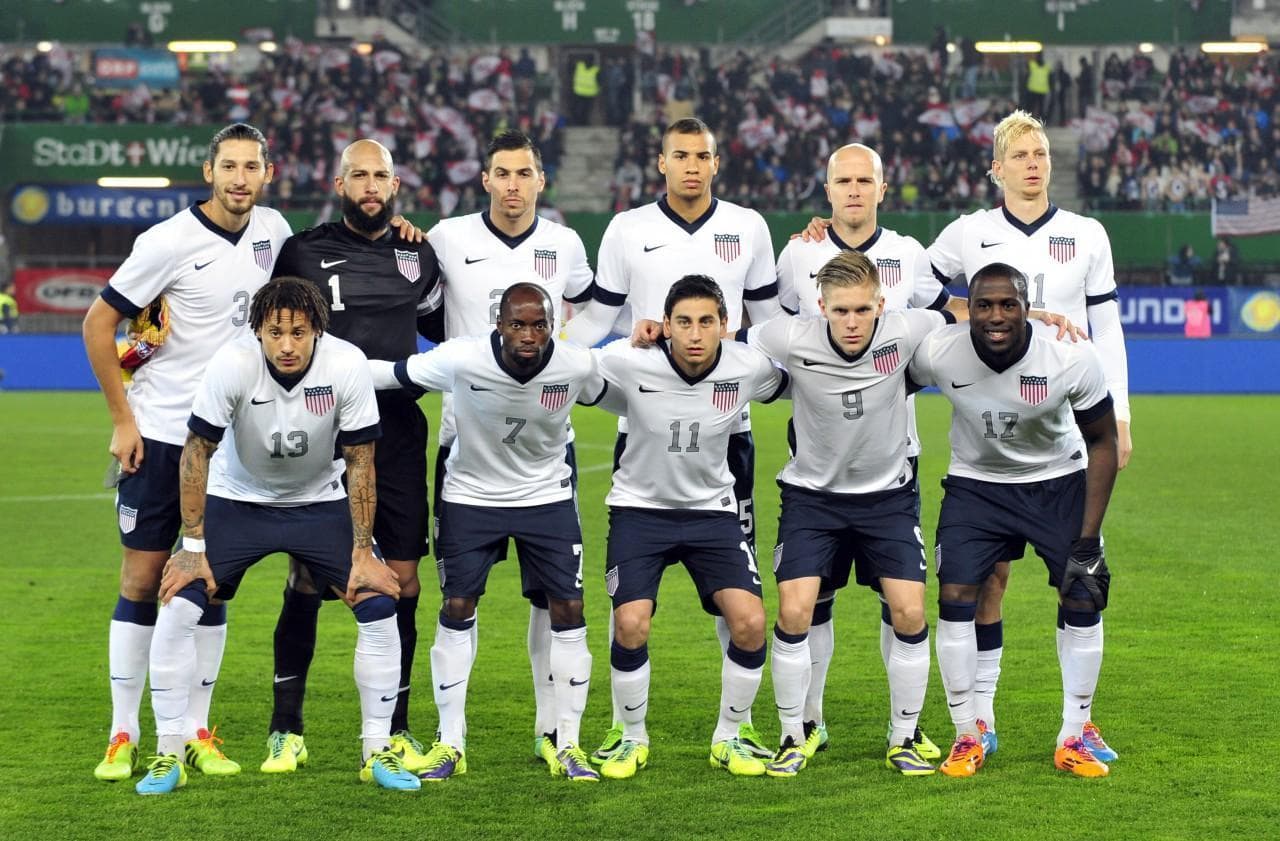 The US Men's Soccer team has a tough road ahead in the 2014 World Cup. (Hans Punz/AP)