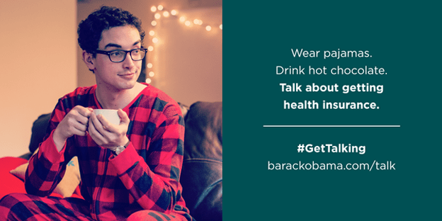 The &quot;Pajama Boy&quot; ad was created by the political nonprofit Organizing For America that works to promote the new health law.  