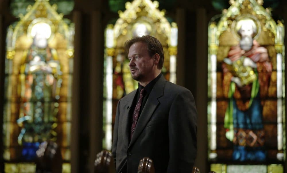 Frank Schaefer, pictured here on Dec. 19, 2013, is out with a new memoir about being defrocked and then reinstated by the Methodist church. (Matt Rourke/AP)
