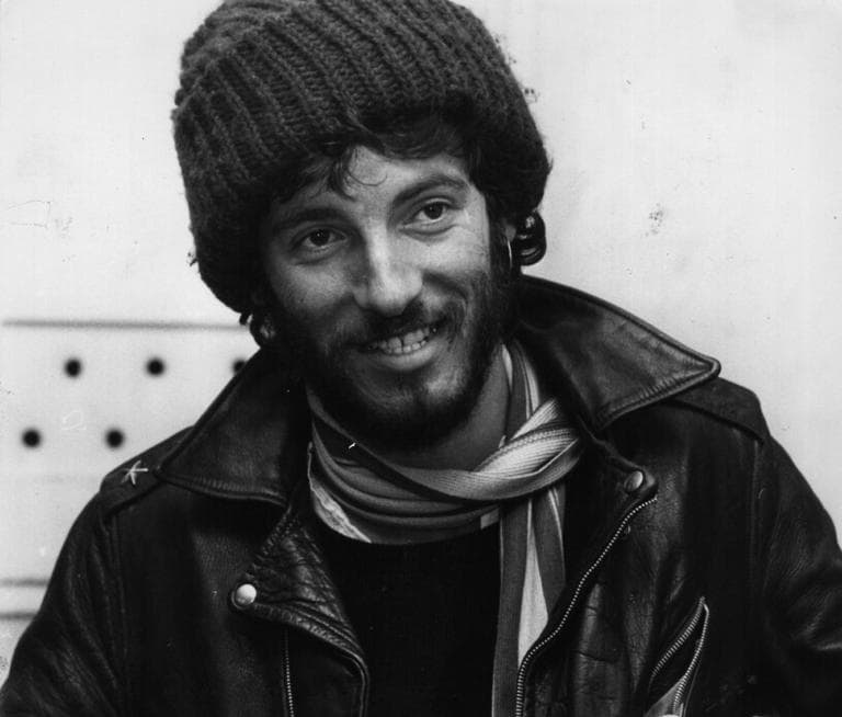 American rock singer, songwriter and guitarist Bruce Springsteen pictured in 1975. (Monty Fresco/Evening Standard/Getty Images)