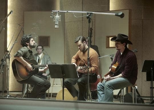 Oscar Isaac, Justin Timberlake and Adam Driver in &quot;Inisde Llewyn Davis.&quot; (AP/CBS Films)