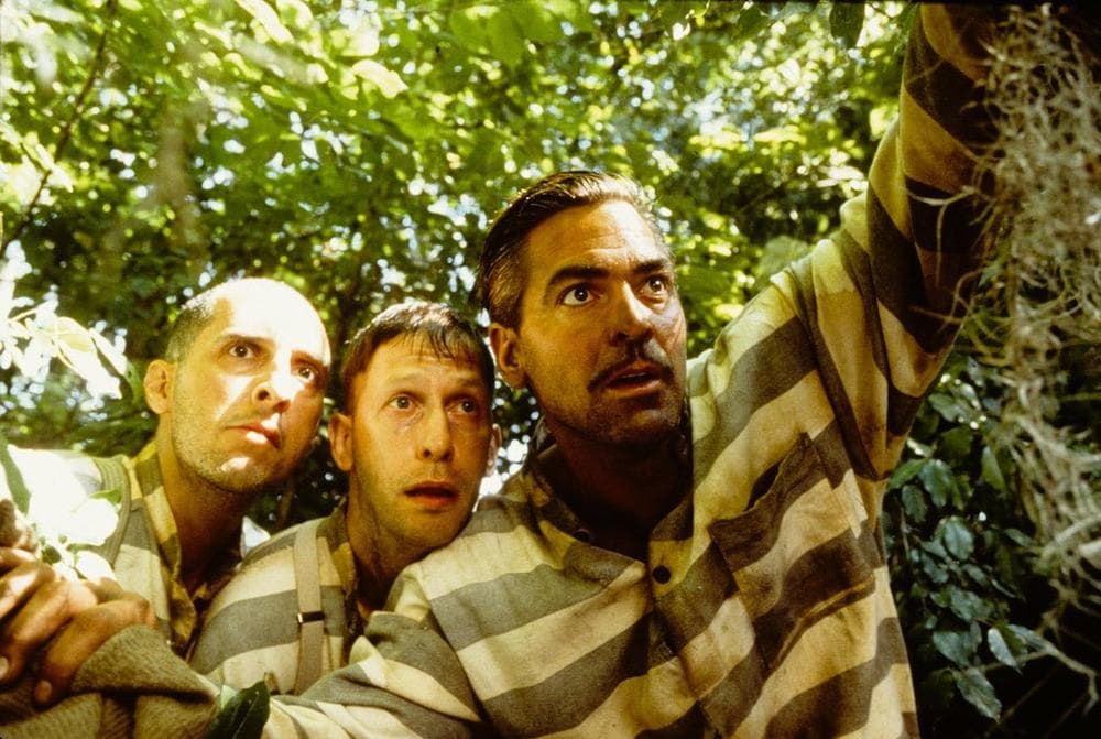 John Turturro, Tim Blake Nelson and George Clooney in &quot;O Brother, Where Art Thou?&quot; (Courtesy, Brattle Theatre)