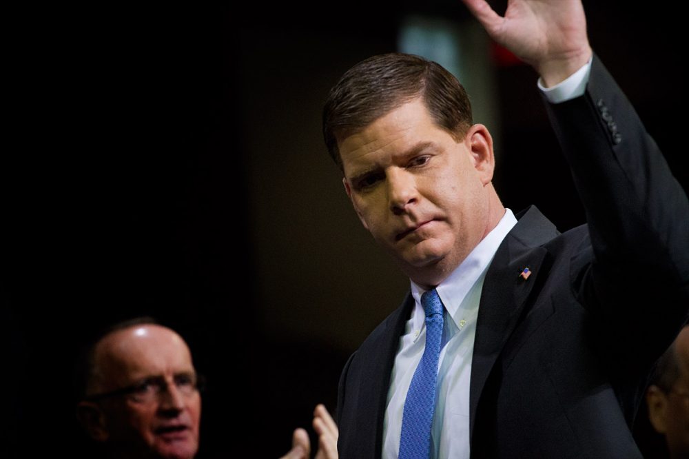New Boston Mayor Marty Walsh has made shrinking the income gap a central focus of his young administration. But can mayors really do much about the growing gap between rich and poor? (Jesse Costa/WBUR)