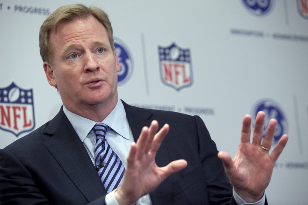 In a letter to team owners, NFL Commissioner Roger Goodell (Allison Joyce/Getty Images)