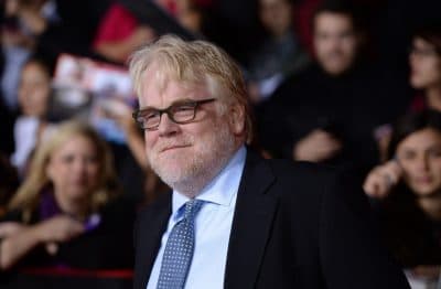 Philip Seymour Hoffman arrives for the Los Angeles premiere of 'The Hunger Games: Catching Fire' at the Nokia Theatre LA Live in Los Angeles, California, November 18, 2013. (Robyn Beck/AFP/Getty Images)