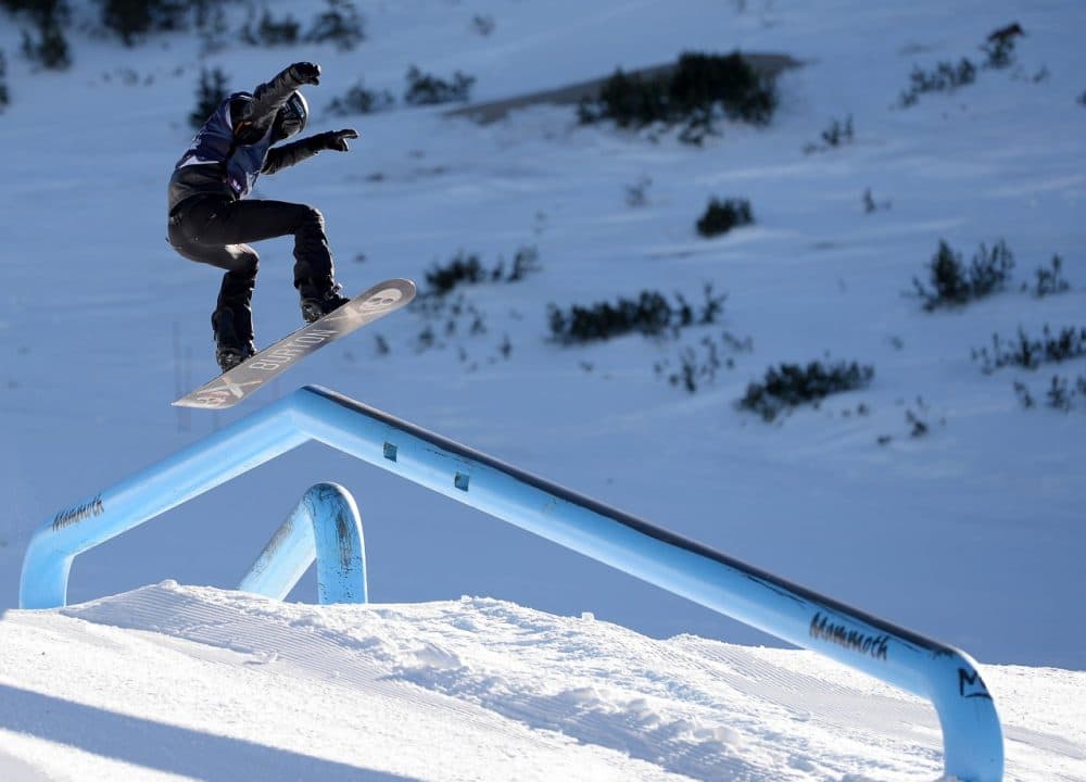 Slopestyle snowboarding is like a skate park filled with snow. (Harry How/Getty Images)
