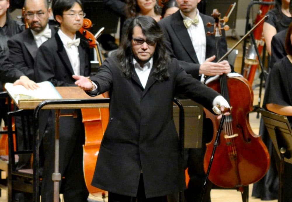 Mamoru Samuragochi, a celebrated Japanese composer known as the &quot;Japanese Beethoven&quot; because he composed some of the country's most well known music after losing his hearing, is sending shockwaves throughout his country on Wednesday after admitting to using a ghostwriter. (Jiji Press/AFP/Getty Images)