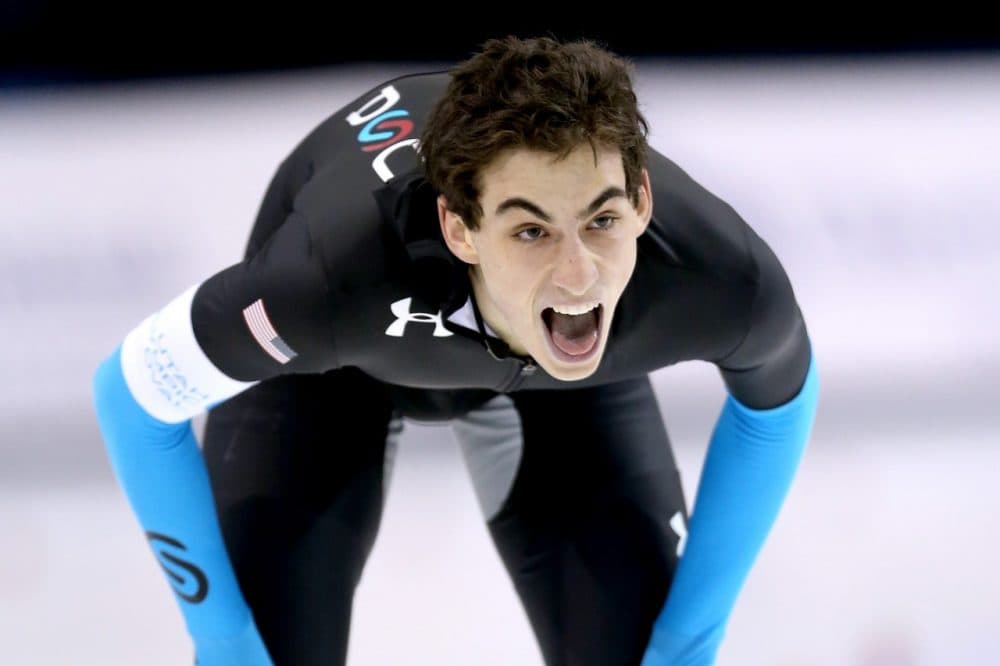 Lehman brings a youthful spark to the U.S. speed skating team. (Matthew Stockman/Getty Images)