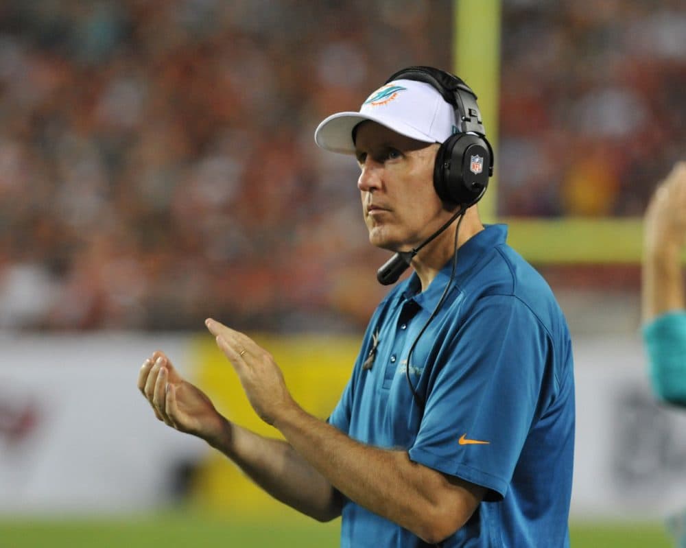 Is Dolphins Coach Joe Philbin's job in danger because of the Dolphins scandal? (Al Messerschmidt/Getty Images)