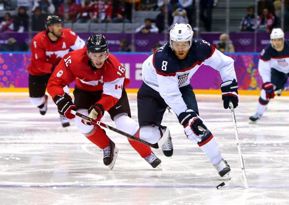Neither the US men's or women's hockey team could defeat the Canadians. (Martin Rose/Getty Images)