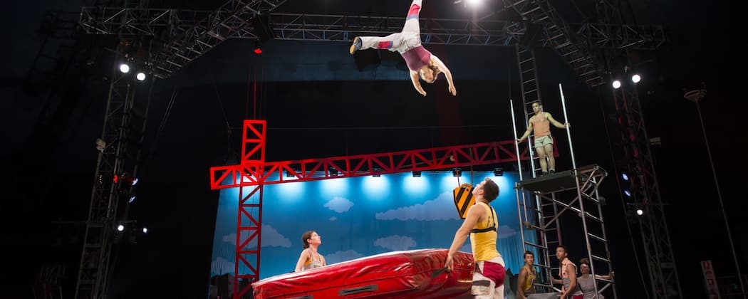 The performers of Circus Oz.  (Rob Blackburn)