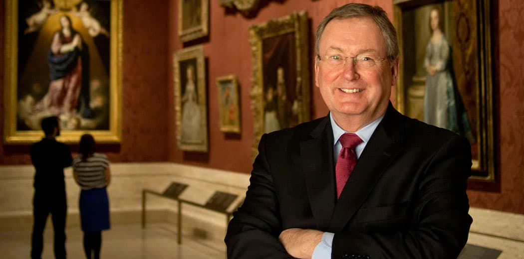 Museum of Fine Arts Director Malcolm Rogers in the institution's William I. Koch Gallery. (Museum of Fine Arts)